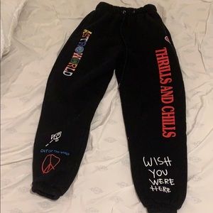 Astroworld sweatpants